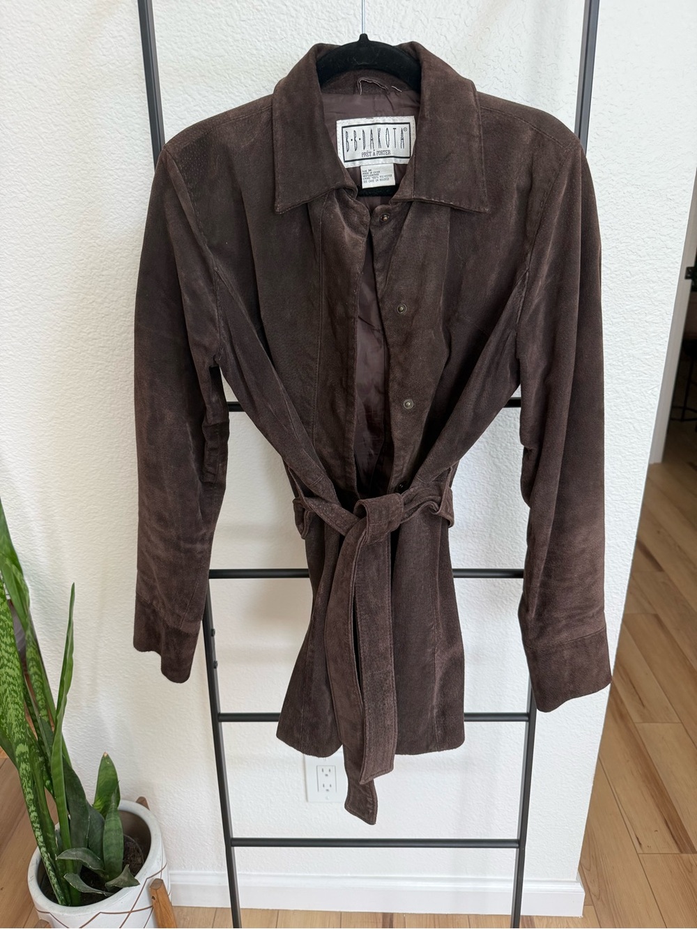 BB Dakota Vintage Suede Coat